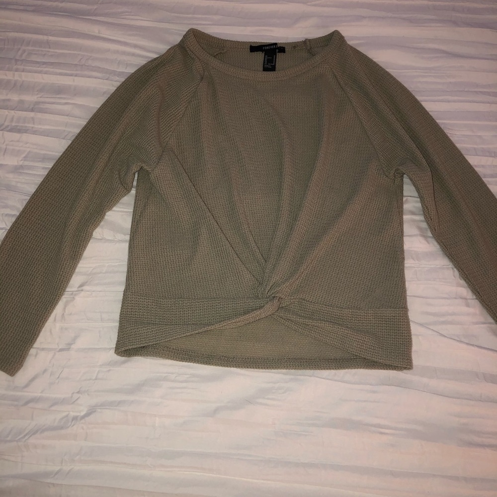 WOMENS F21 CROPPED TOP